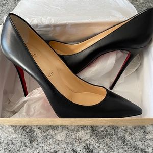Christian Louboutin So Kate pump shiny black size 40 New 100mm heel